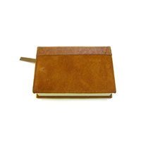 A7 Emu / Suede Journal leather
